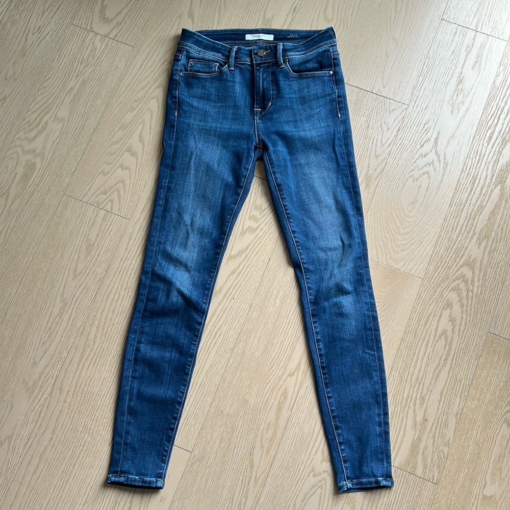 Fidelity Denim Sola Mid-Rise ankle Jean
